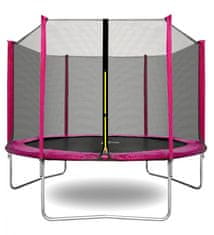 aGa SPORT TOP Trampolin 305 cm Pink + zaščitna mreža