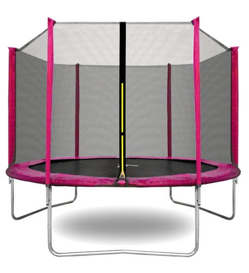 aGa SPORT TOP trampolin 305 cm roza + zaščitna mreža