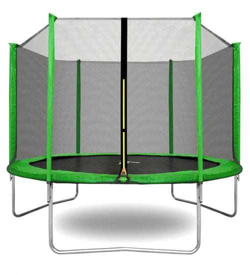 aGa SPORT TOP trampolin 250 cm svetlo zelena + zaščitna mreža
