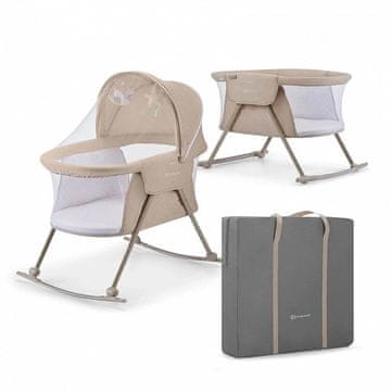 Baby Mix Zibelka za dojenčka Kinderkraft LOVI bež 3v1