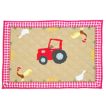 Prešita odeja iz blaga na kmetiji