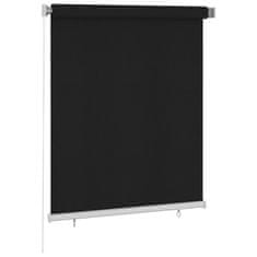 Vidaxl Zunanje rolo senčilo 120x140 cm črno