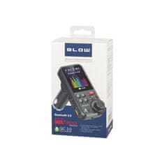 Blow FM oddajnik 74-168, 3v1, Bluetooth 5.0 + QC hitri polnilec + prostoročno telefoniranje, črn