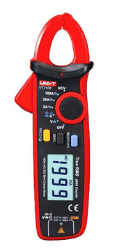 UNI-T Merilne klešče UT-210E, V (DC-AC), Tok(AC), Upor., Test diod, piskač, HOLD, Auto off, LED prik.