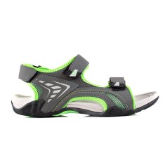 Amiatex Ženski sandal 87018, odtenki sive in srebrne, 36