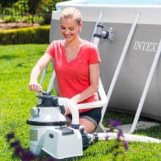 Intex 26676 Krystal Clear peščena črpalka s solinatorjem