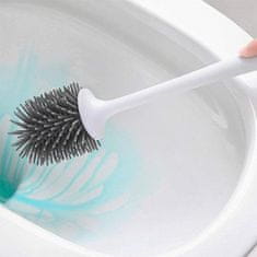 Netscroll Inovativna antibakterijska ščetka za čiščenje stranišča s samoprezračevanim držalom, ToiletStar