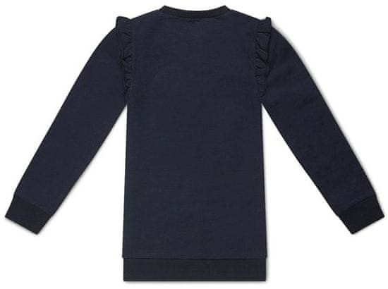 KokoNoko dekliška pulover obleka, iz bio bombaža (XKB0907)