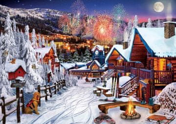 Art puzzle Puzzle Zimska zabava 1000 kosov