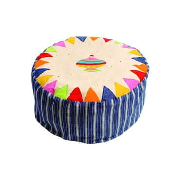 Sedež iz blaga z motivi trgovine igrač