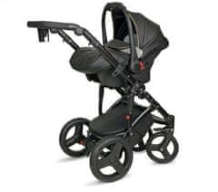 Coto Baby Otroški voziček Quara 3v1 &#8211; BLACK GOLD ECO