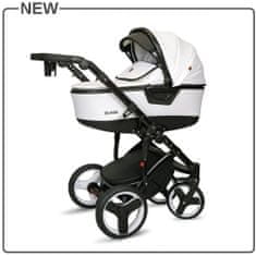 Coto Baby Otroški voziček Quara 3v1 - WHITE ECO