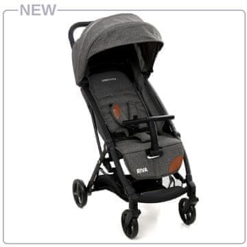 Coto Baby Otroški voziček Riva &#8211; (LEN siv)