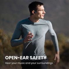 SHOKZ OpenRun Bluetooth slušalke pred ušesi, modre