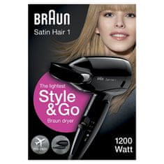 Braun Potovalni sušilec za lase Satin Hair 1 - HD 130 To Go