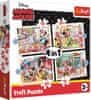 Puzzle Minnie s prijatelji 4 v 1 (12,15,20,24 kosov)