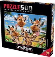 AnaTolian Puzzle Selfie žirafe 500 kosov