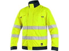 CXS Odsevna jakna CXS HALIFAX, dobro vidna, moška, rumeno-modra 