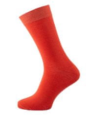Zapana Moške enobarvne nogavice Flame oranžna vel. 45-47