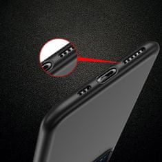 MG Soft silikonski ovitek za iPhone 12, črna