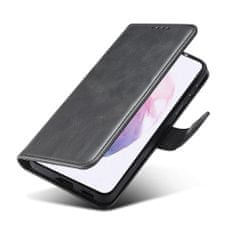 MG Magnet knjižni usnjeni ovitek za Samsung Galaxy S22 Ultra, črna