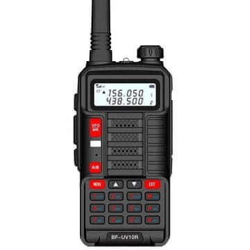 Baofeng Najmočnejši 10W oddajnik Baofeng BF-UV10R s podporo za UHF, VHF, FM in PMR frekvence