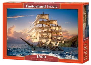 Castorland Puzzle Jadranje v mraku 1500 kosov