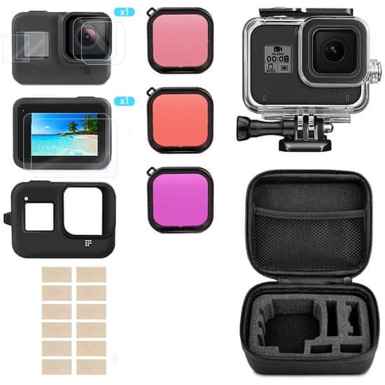 GoSport Komplet s filtri za GoPro Hero 8 Black