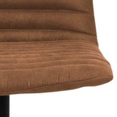 Design Scandinavia Barski stol Kimmy (SET 2 kosa), kamelja barva