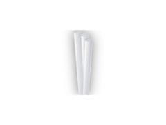 Alum online Silikonske palčke za talilno pištolo 6 kom (11mm x 18cm) - bele