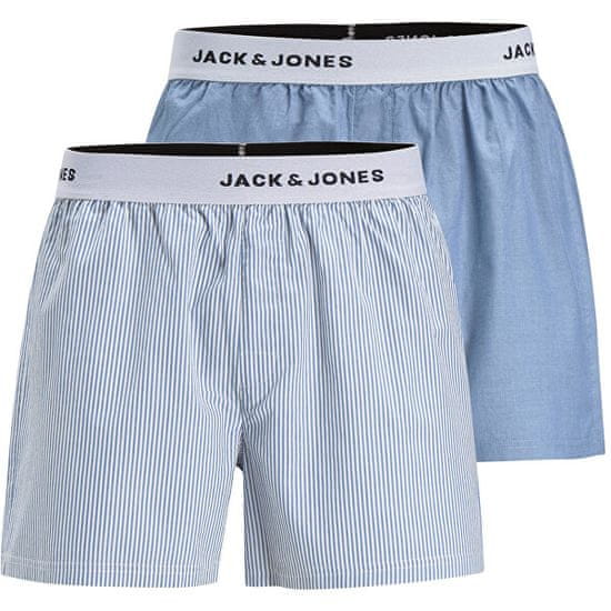 Jack&Jones 2 PAKET - moške kratke hlače JACLUMB 12201112 Blue Denim