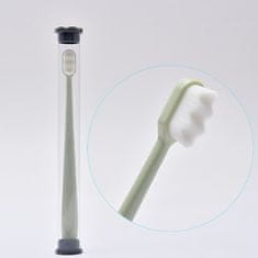 Netscroll 1+1 GRATIS zobna ščetka z nežnimi mikro ščetinami za 360’ čiščenje zob, NanoToothBrush