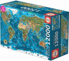 Educa Puzzle Wonders of the World 12000 kosov