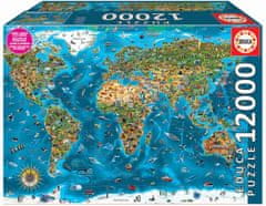 Educa Puzzle Wonders of the World 12000 kosov