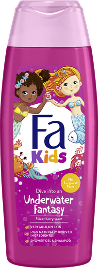 Fa Kids gel za tuširanje, Sweet Berry, 250 ml