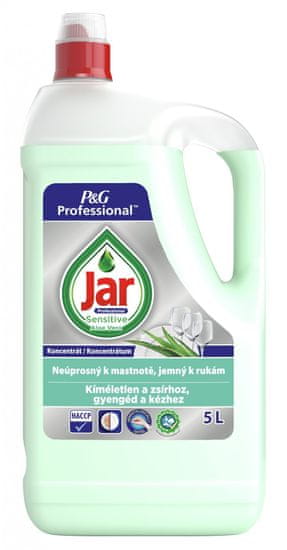 Jar Professional Sensitive koncentrirano tekoče sredstvo za pomivanje posode, 5 l 