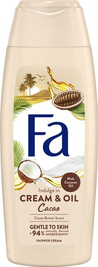 Fa Cream & Oil gel za tuširanje, Cocoa & Cocos, 250 ml