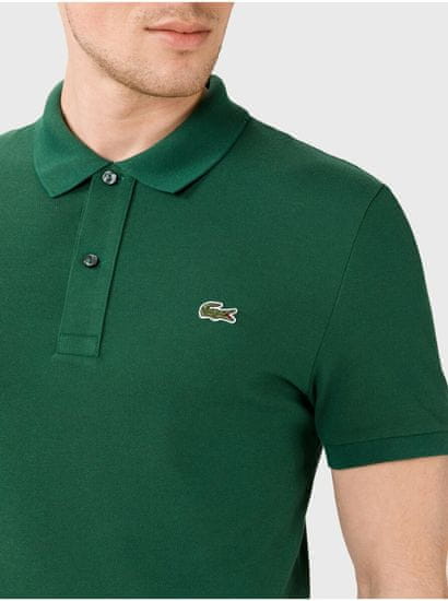 Lacoste Mo ka Polo majica Zelena mimovrste