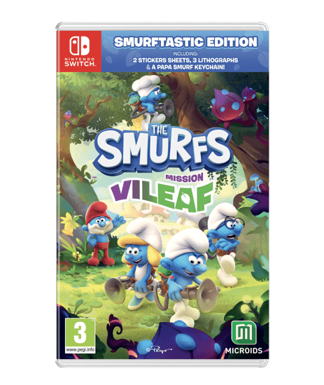 Microids The Smurfs: Mission Vileaf - Smurftastic Edition igra (Switch)