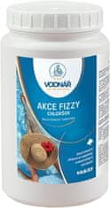 Vodnář Aquarius Chlorchok minitablety za bazene - Action fizzy 1kg