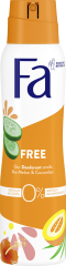 Fresh&Free dezodorant, Cucumber & Melon, 150ml