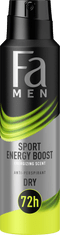 Fa Men Xtreme deodorant v spreju, Sport Energy Boost, 150 ml