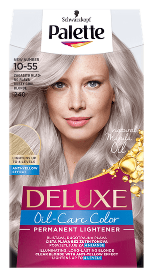 Schwarzkopf Palette Deluxe barva za lase, 240 Dusty Cool Blonde
