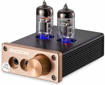 kul ojačevalnik za slušalke mozos m08e 3,5 mm jack design svetilke