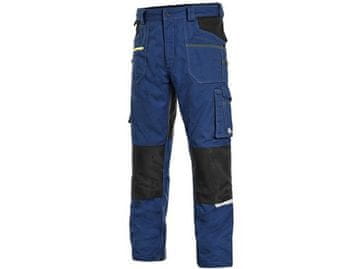 Delovne hlače CXS STRETCH, moške, temno modre-črne