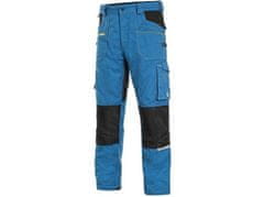 CXS Delovne hlače CXS STRETCH, moške, svetlo modre-črne 