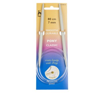 Krožna igla - 7 mm / dolžina 80 cm