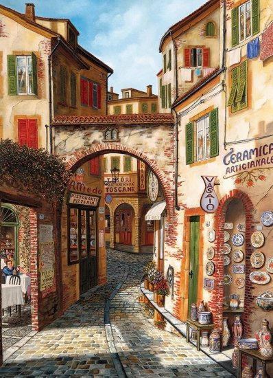 Cobble Hill Puzzle Trgovina s keramiko 1000 kosov