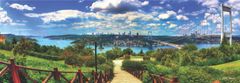 AnaTolian Panoramska sestavljanka Bosphorus iz Otagtepe 1000 kosov