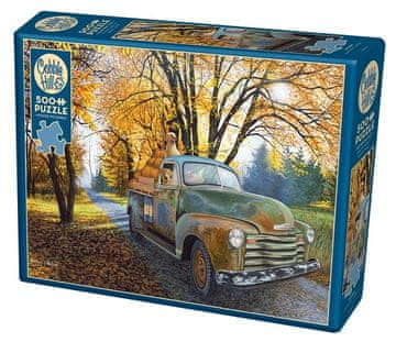 Cobble Hill Puzzle Srečno vožnjo 500 kosov